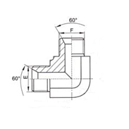 BSP - uhlové 90°